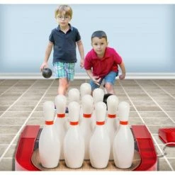 FRANKLIN KIDS INDOOR SPIN N BOWL BOWLING SET -Rawlings Sales Store 60119 action