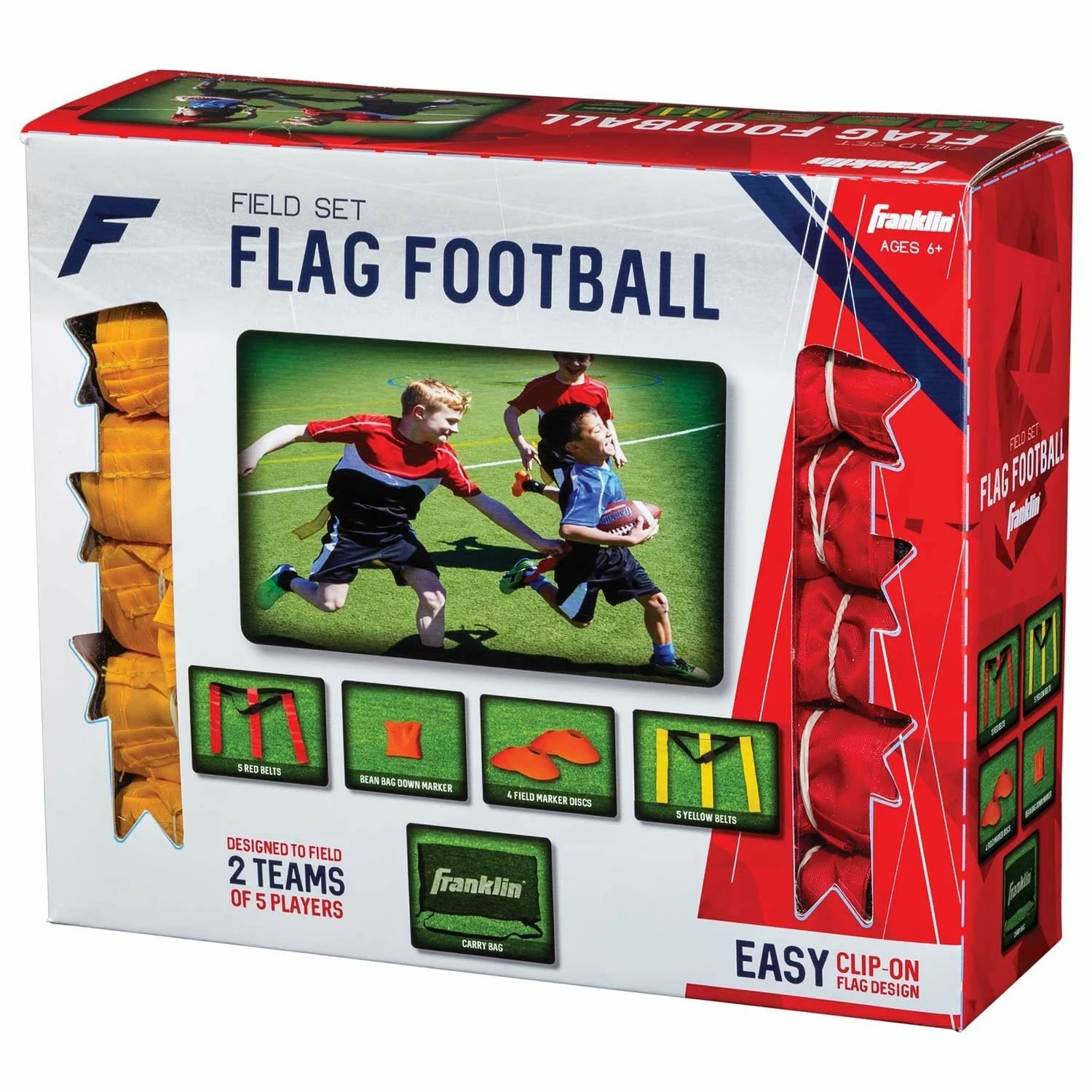 Franklin 10 PLAYER YOUTH FLAG FOOTBALL SET 4 Franklin 10 PLAYER YOUTH FLAG FOOTBALL SET - Image 2