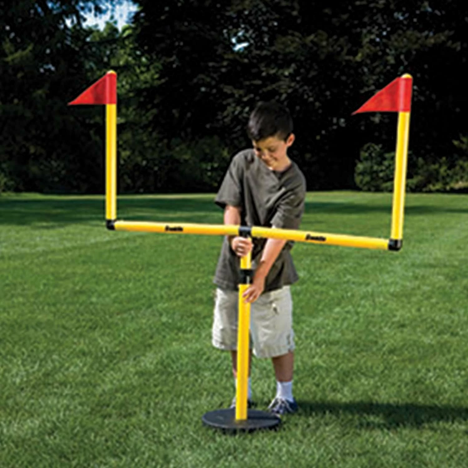 Franklin YOUTH FOOTBALL 2 GOAL POST SET 4 Franklin YOUTH FOOTBALL 2 GOAL POST SET - Image 3
