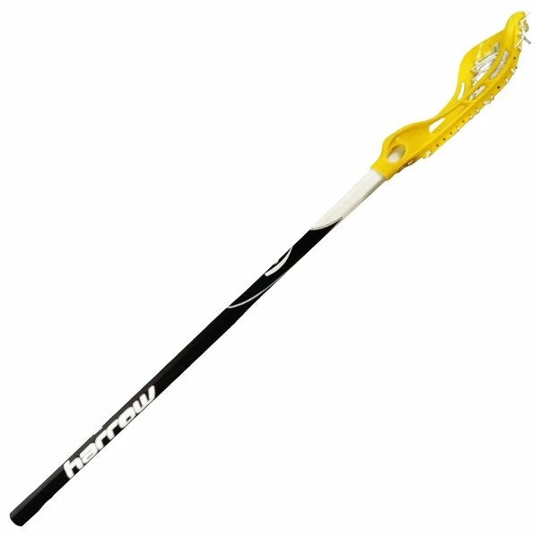 Harrow P-SERIES COMPLETE LACROSSE STICK - P1 SHAFT - P7 HEAD STRUNG - YELLOW 3 Harrow P-SERIES COMPLETE LACROSSE STICK - P1 SHAFT - P7 HEAD STRUNG - YELLOW