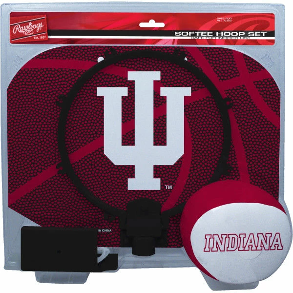 Rawlings NCAA Indiana Hoosiers Hoop Set 3 Rawlings NCAA Indiana Hoosiers Hoop Set