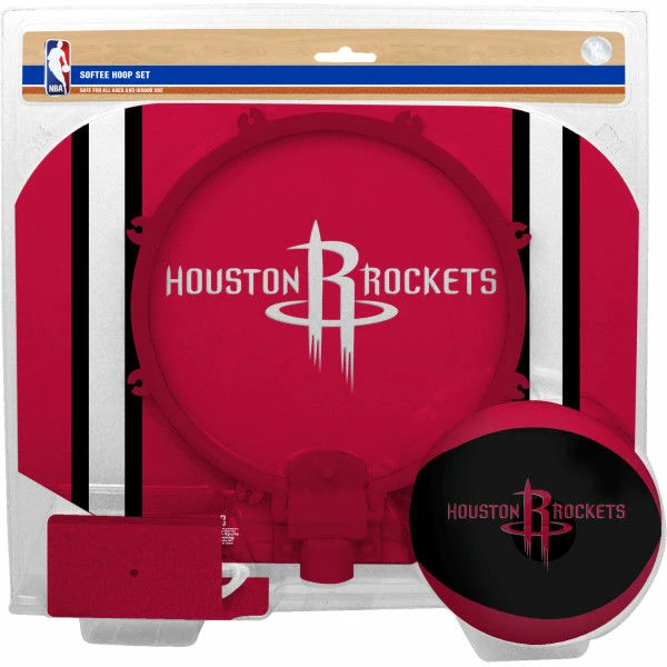 Rawlings NBA Houston Rockets Softee Hoop Set 3 Rawlings NBA Houston Rockets Softee Hoop Set