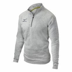 Mizuno 1/2 ZIP FLEECE PULLOVER 12 Mizuno 1/2 ZIP FLEECE PULLOVER -Rawlings Sales Store Mizuno 1 2 ZIP FLEECE PULLOVER 3