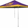 Rawlings NCAA LSU Tigers 10x10 Eaved Canopy - Four Large Team Logos -Rawlings Sales Store NCAA LSU Tigers 10x10 Eaved Canopy