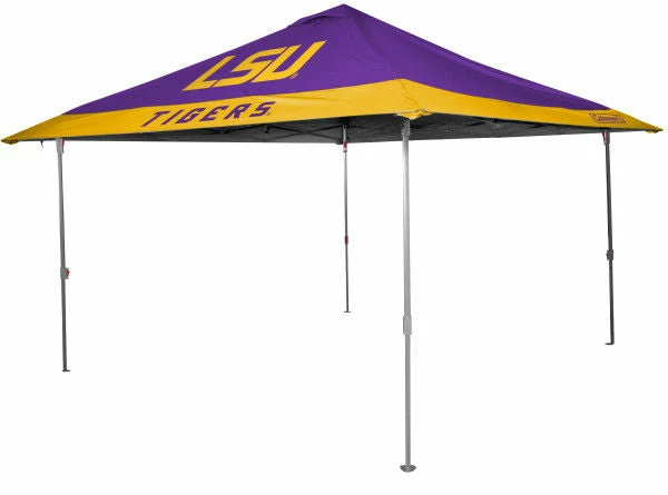 Rawlings NCAA LSU Tigers 10x10 Eaved Canopy - Four Large Team Logos 3 Rawlings NCAA LSU Tigers 10x10 Eaved Canopy - Four Large Team Logos