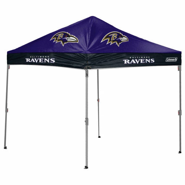 Rawlings NFL Baltimore Ravens 10x10 Shelter 3 Rawlings NFL Baltimore Ravens 10x10 Shelter