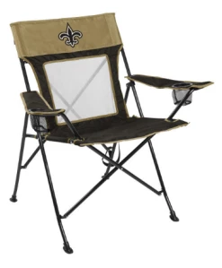 Rawlings NFL New Orleans Saints Game Changer Chair - 2 Cup Holders