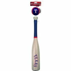 Rawlings MLB Texas Rangers Bat And Ball Set