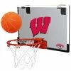 Rawlings NCAA Wisconsin Badgers Hoop Set - Polycarbonate -Rawlings Sales Store Rawlings NCAA Wisconsin Badgers Hoop Set Polycarbonate