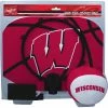 Rawlings NCAA Wisconsin Badgers Hoop Set - Softee 2 Rawlings NCAA Wisconsin Badgers Hoop Set - Softee -Rawlings Sales Store Rawlings NCAA Wisconsin Badgers Hoop Set Softee 1