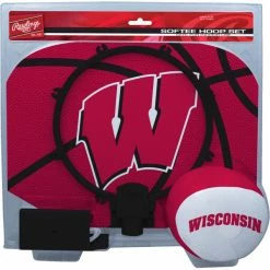 Rawlings NCAA Wisconsin Badgers Hoop Set - Softee