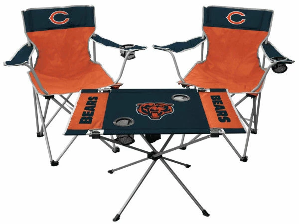 Rawlings NFL Chicago Bears 3-Piece Tailgate Kit 3 Rawlings NFL Chicago Bears 3-Piece Tailgate Kit