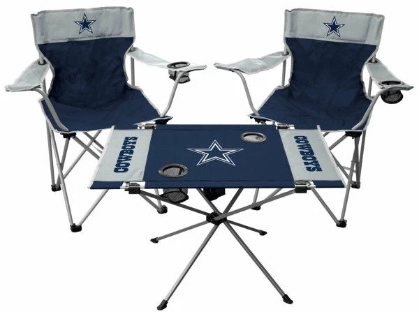 Rawlings NFL Dallas Cowboys 3-Piece Tailgate Kit 3 Rawlings NFL Dallas Cowboys 3-Piece Tailgate Kit