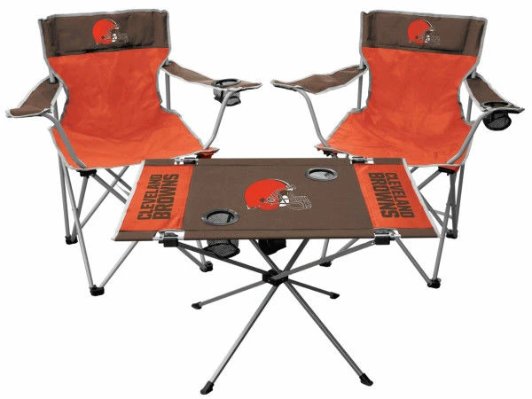 Rawlings NFL Cleveland Browns 3-Piece Tailgate Kit 3 Rawlings NFL Cleveland Browns 3-Piece Tailgate Kit