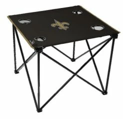 Rawlings NFL New Orleans Saints Deluxe Tailgate Table