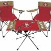 Rawlings NFL San Francisco 49ers 3-Piece Tailgate Kit 1 Rawlings NFL San Francisco 49ers 3-Piece Tailgate Kit -Rawlings Sales Store Rawlings NFL San Francisco 49ers 3 Piece Tailgate Kit