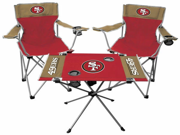 Rawlings NFL San Francisco 49ers 3-Piece Tailgate Kit 3 Rawlings NFL San Francisco 49ers 3-Piece Tailgate Kit