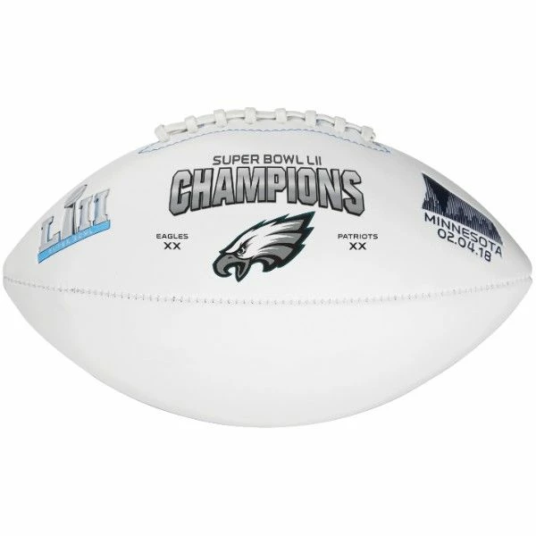 Rawlings Super Bowl 52 Champions Philadelphia Eagles Full Size Football - Image 2