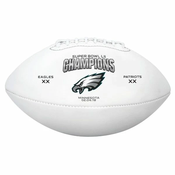 Rawlings Super Bowl 52 Champions Philadelphia Eagles Youth Size Football - Image 2