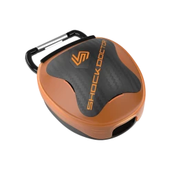 Shock Doctor Mouthguard Case 11 Shock Doctor Mouthguard Case -Rawlings Sales Store Shock Doctor Mouthguard Case Orange