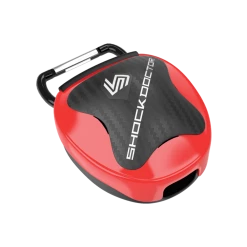 Shock Doctor Mouthguard Case 12 Shock Doctor Mouthguard Case -Rawlings Sales Store Shock Doctor Mouthguard Case Red