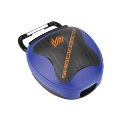 Shock Doctor Mouthguard Case 14 Shock Doctor Mouthguard Case -Rawlings Sales Store Shock Doctor Mouthguard Case Trans Blue