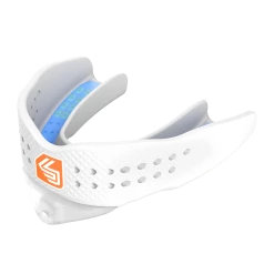 Shock Doctor SuperFit All Sport Convertible Mouthguard -Rawlings Sales Store Shock Doctor SuperFit All Sport Convertible Mouthguard White