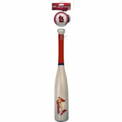 Rawlings MLB St Louis Cardinals Bat And Ball Set