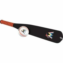 Rawlings MLB Miami Marlins Foam Bat And Ball Set