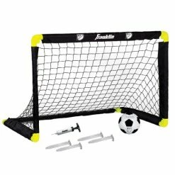 FRANKLIN MLS® INST-SET® GOAL SET WITH BALL, PUMP, AND STAKES
