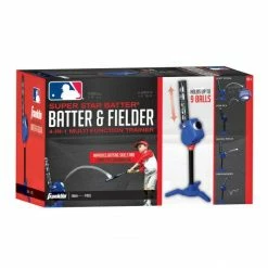 FRANKLIN MLB® SUPER STAR BATTER AND FIELDER MULTI-FUNCTION 4-IN-1 PITCHING MACHINE -Rawlings Sales Store super star batter and fielder 14071 pkg