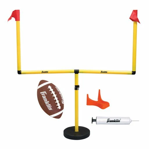FRANKLIN YOUTH FOOTBALL GOAL POST, BALL AND TEE 3 FRANKLIN YOUTH FOOTBALL GOAL POST, BALL AND TEE